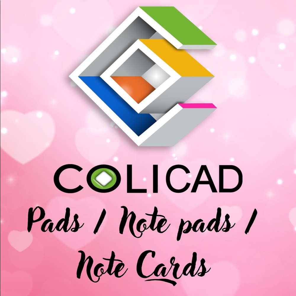 Colicad Pads Note Pads Note Cards (Boutique)